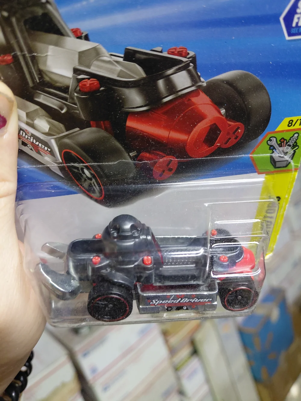 The Hot Wheels Speed Driver is an 8/10 car from the 2025 Experimotors series (Co